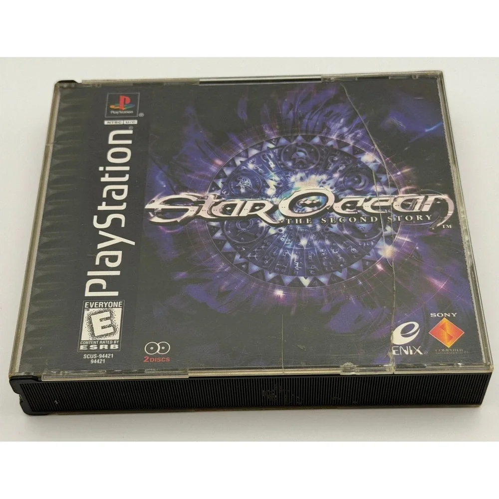 Star Ocean The Second Story PS1 Game The Last Hope International Strategy Guide
